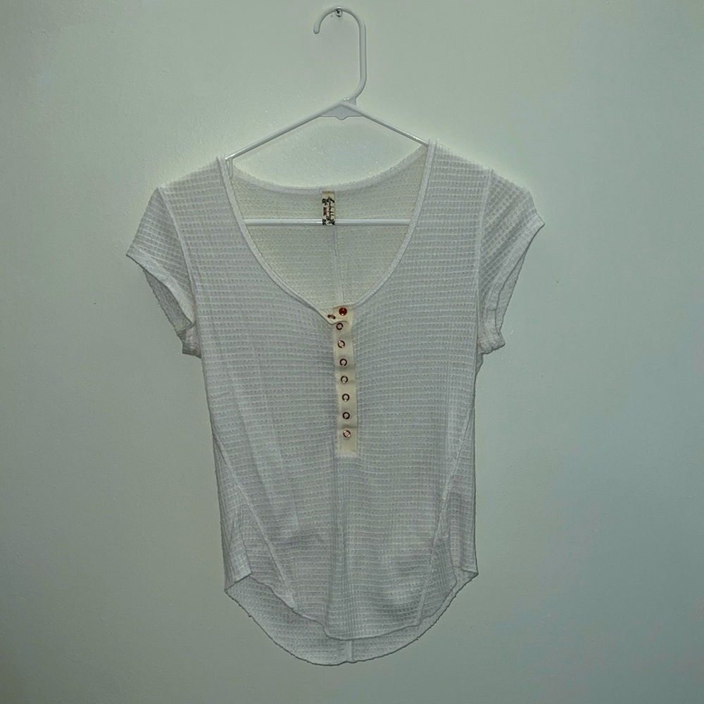 Free people white top